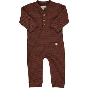 Me & Henry Boys Striped Jersey Romper